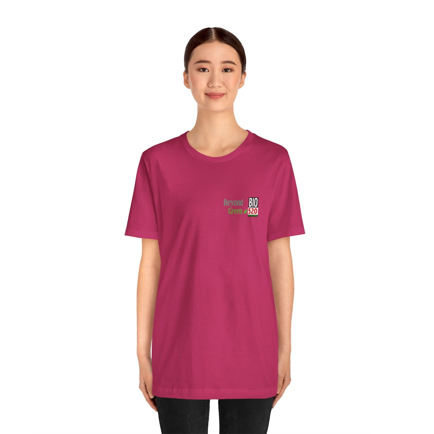 BIO 520 Unisex Jersey Short Sleeve Tee