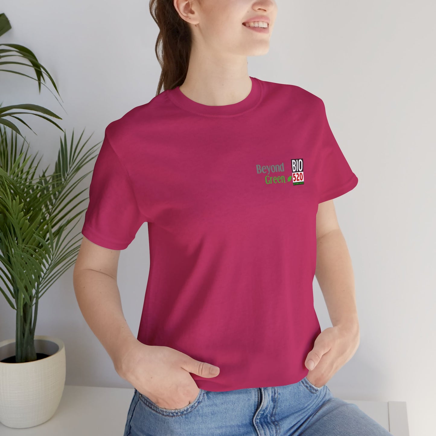BIO 520 Unisex Jersey Short Sleeve Tee