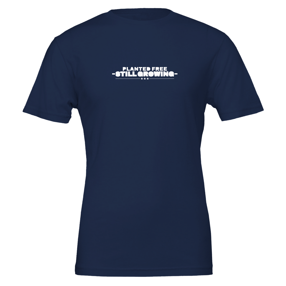 Planted Free Still Growing Tee Navy