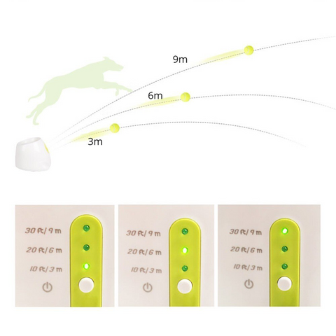 Auto Ball Launcher, Ball Launcher For Dogs - Automatic Ball Thrower For Dogs - Dogs Ball Thrower