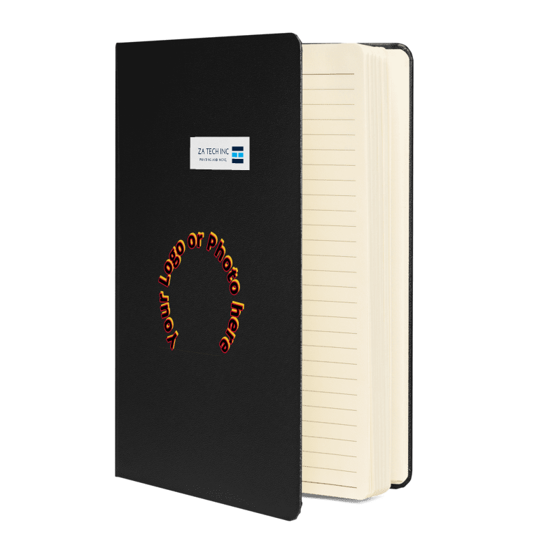 Custom design Hardcover bound notebook with you logo or image