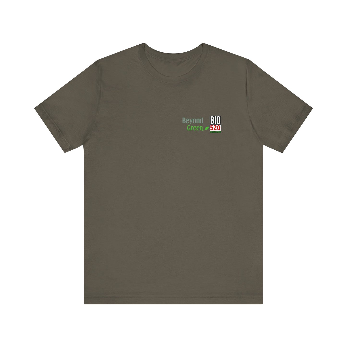BIO 520 Unisex Jersey Short Sleeve Tee
