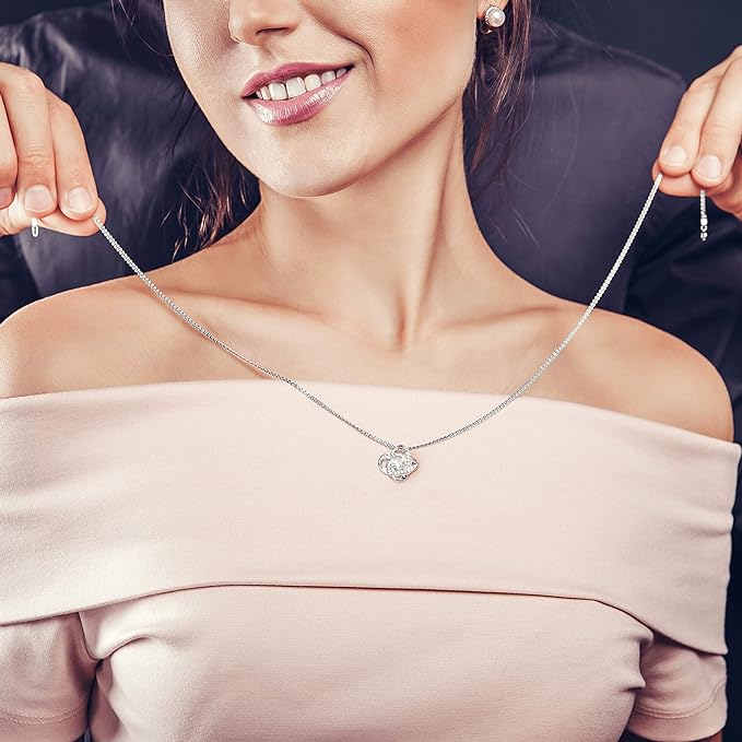 Make Your Wife Feel Special with This Exquisite Necklace and a Romantic Message. Delivered in a Classy Gift Box. A Lovely Gift for Your Soulmate on Her Birthday, Valentine's Day, or Just Because. Fast Shipping Guaranteed.