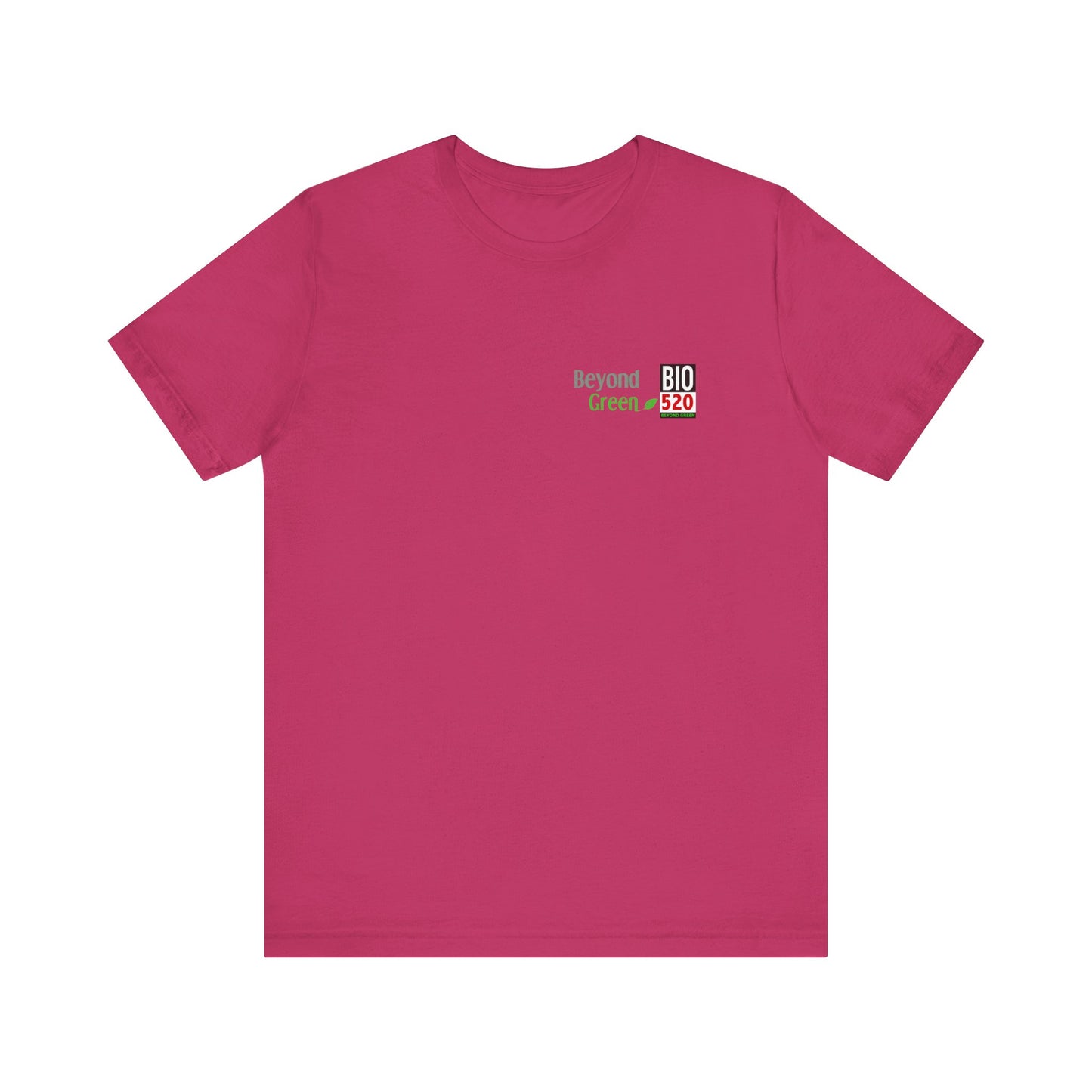BIO 520 Unisex Jersey Short Sleeve Tee
