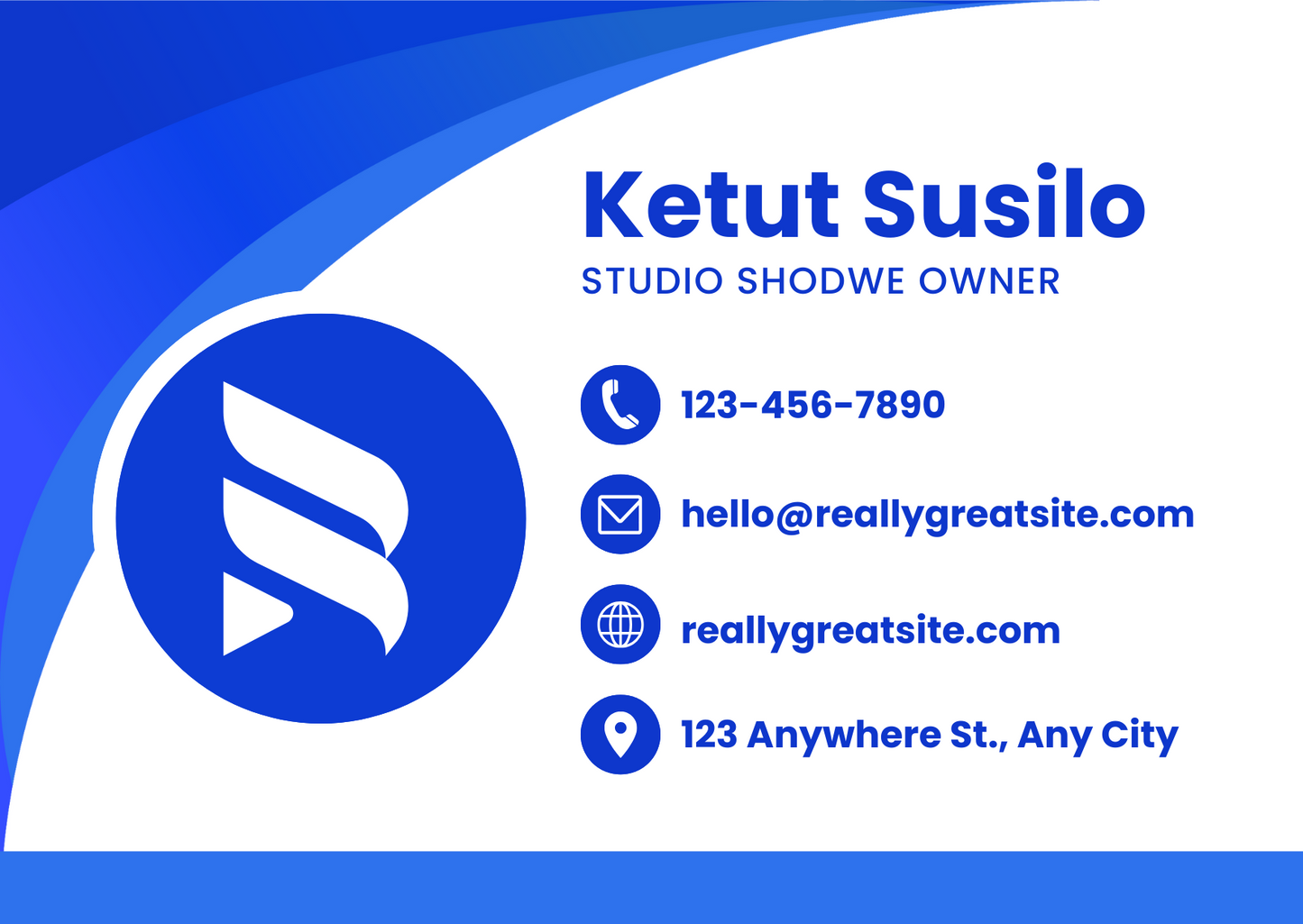 Blue card