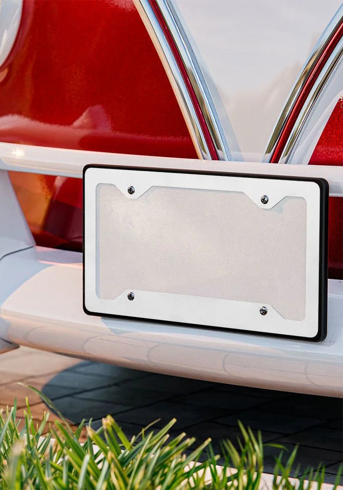 Custom Metal license plate frame with you design online