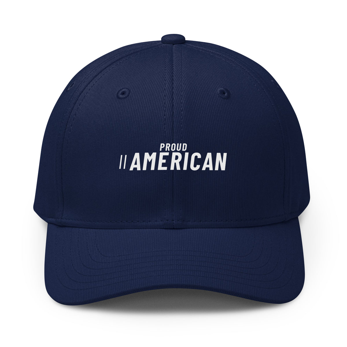 Proud American Sport Printed adidas Cap Team Navy front | True American