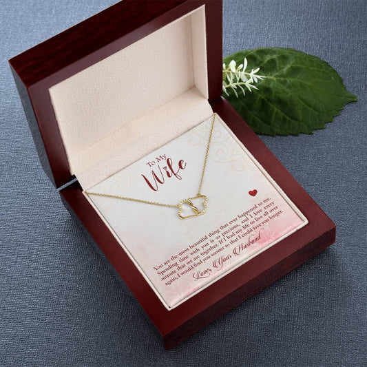 Love Handmade Gift for Your Wife made of Gold