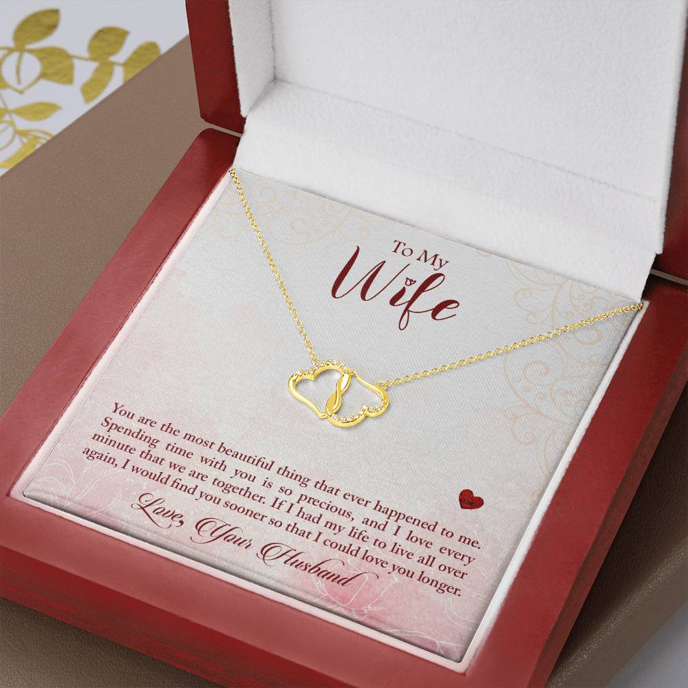 Love Handmade Gift for Your Wife made of Gold