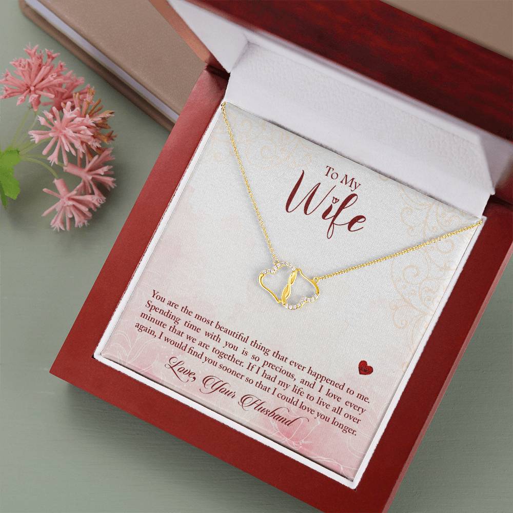 Love Handmade Gift for Your Wife made of Gold