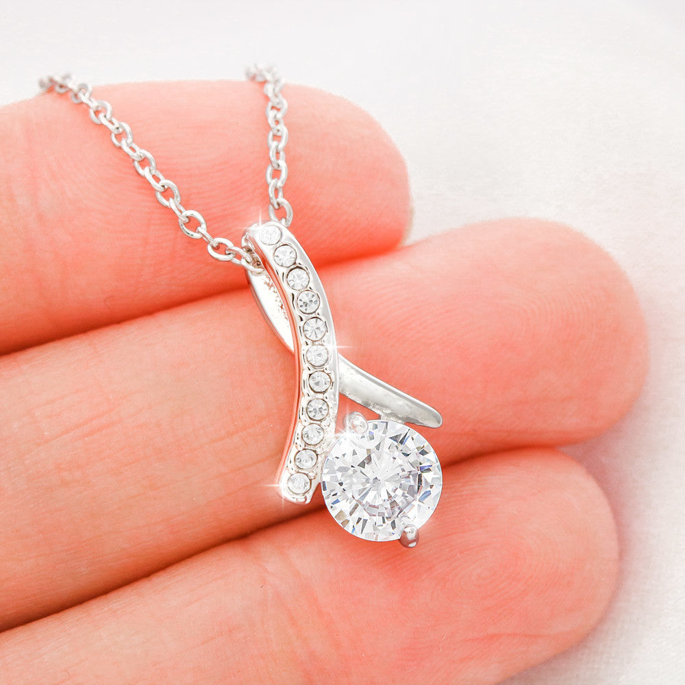 Surprise Your Love with This Necklace and a Sweet Message. Comes in an Elegant Gift Box. A Charming Gift for Your Soulmate on Her Birthday, Valentine's Day, or Any Day. Fast Shipping Guaranteed