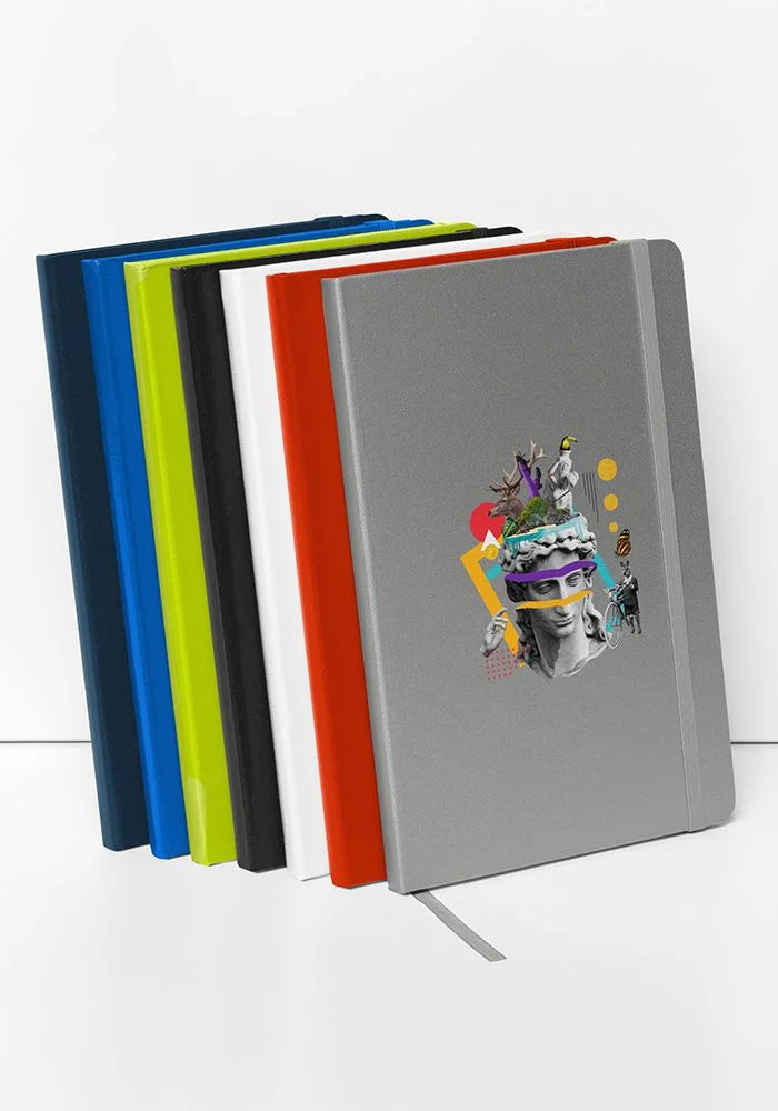 Custom design Hardcover bound notebook with you logo or image