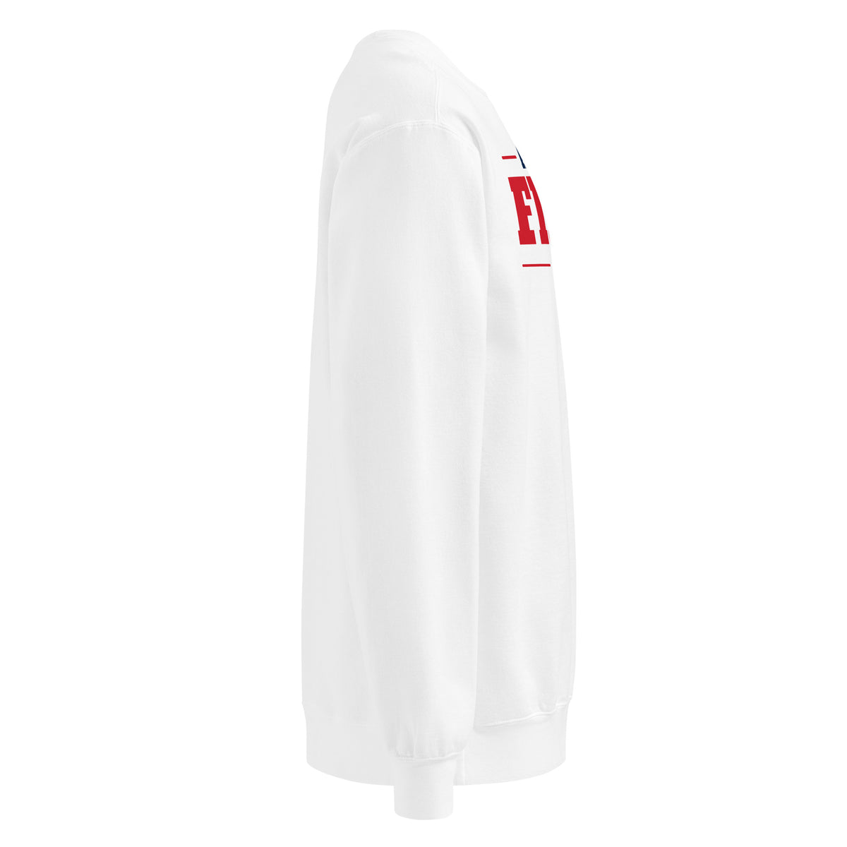 America First 1776 Crewneck Sweatshirt - Light White right side | True American