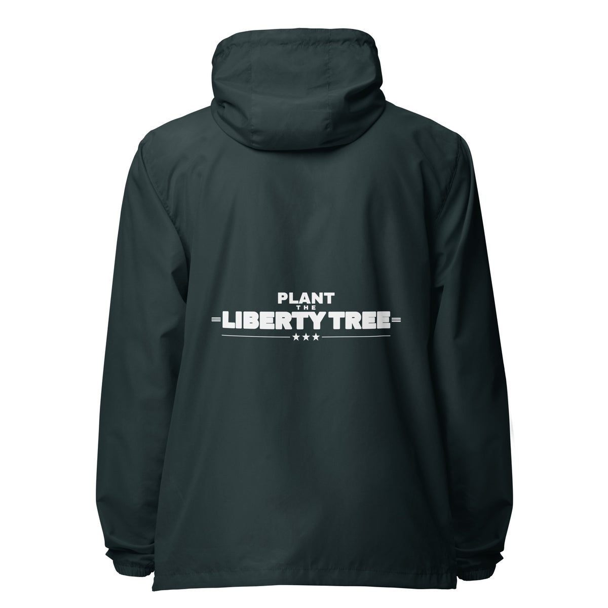 Plant the Liberty Tree Windbreaker Jacket Classic Navy back | True American