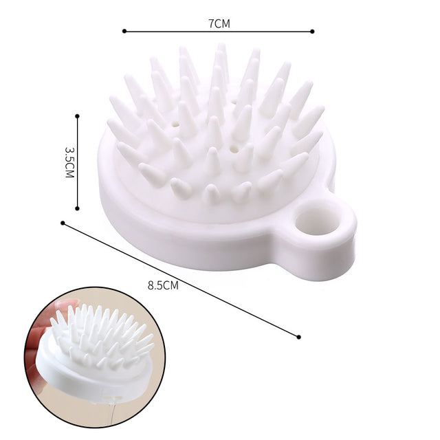 Soft Silicone Dog Brush, Bathroom Dog Bath Brush Massage Gloves Soft Safety Silicone Comb with Shampoo Box Pet Accessories for Cats Shower Grooming Tool