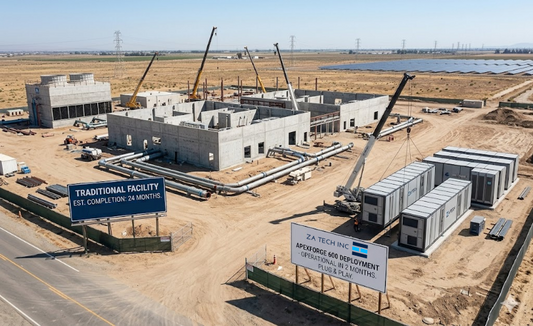 ZA Tech Waterless Cold Plate Cooling: The Sustainable Answer to AI Data Center Growth