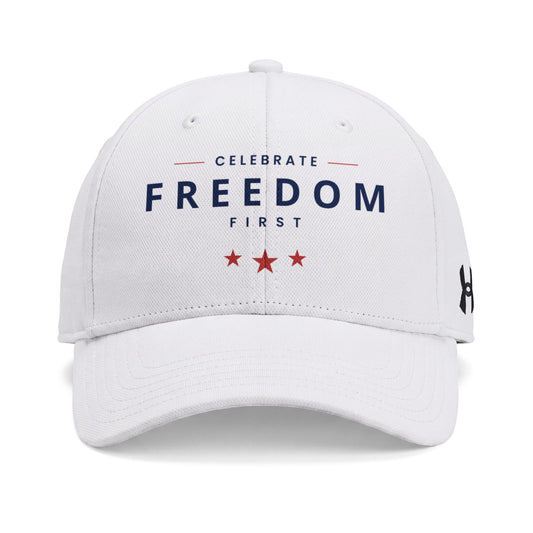 Freedom First Baseball Cap, Celebrate Freedom First Patriotic UA Dad Hat | True American