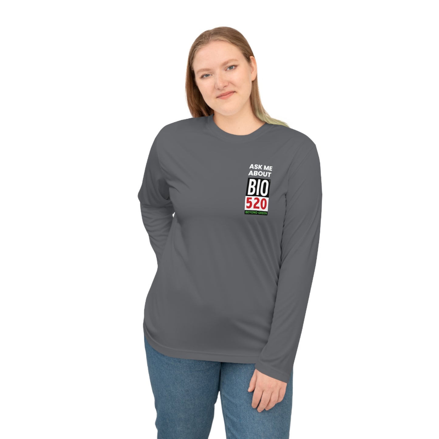 Unisex Performance Long Sleeve Shirt "Ask me about BIO520"