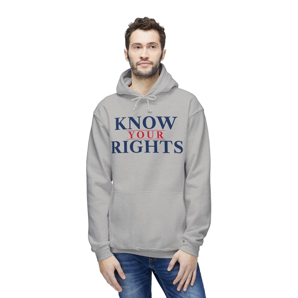 Know Your Rights Made in US Hoodie - "Know Your Rights" | True American