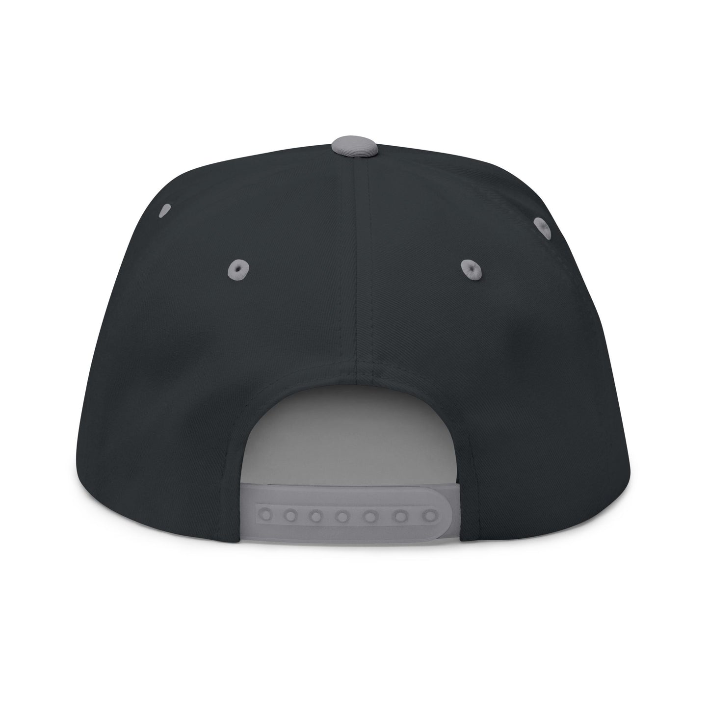 "Real America First" Embroidered Patriotic Snapback Flat Bill Cap | Five-Panel High-Profile