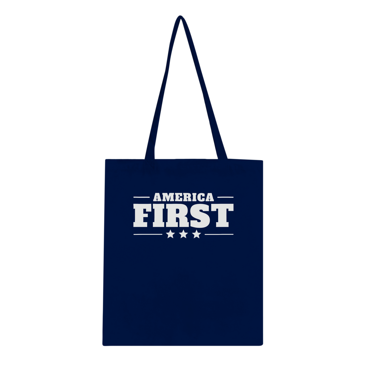 America First Classic Tote Navy front | True American