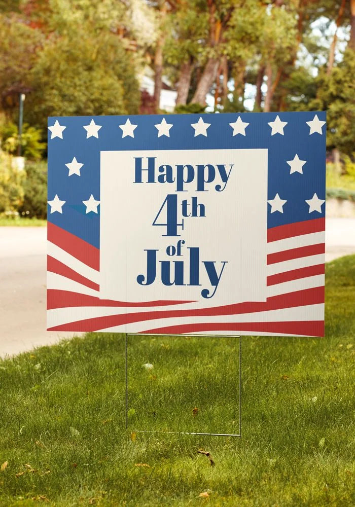 Cheapest custom design Yard sign in USA