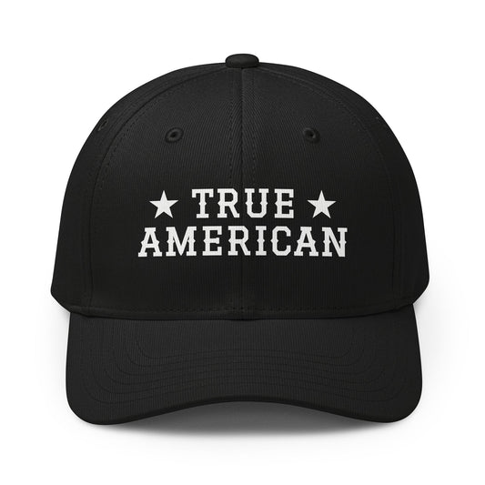 True American Baseball Cap Patriotic adidas Hat, Black / White