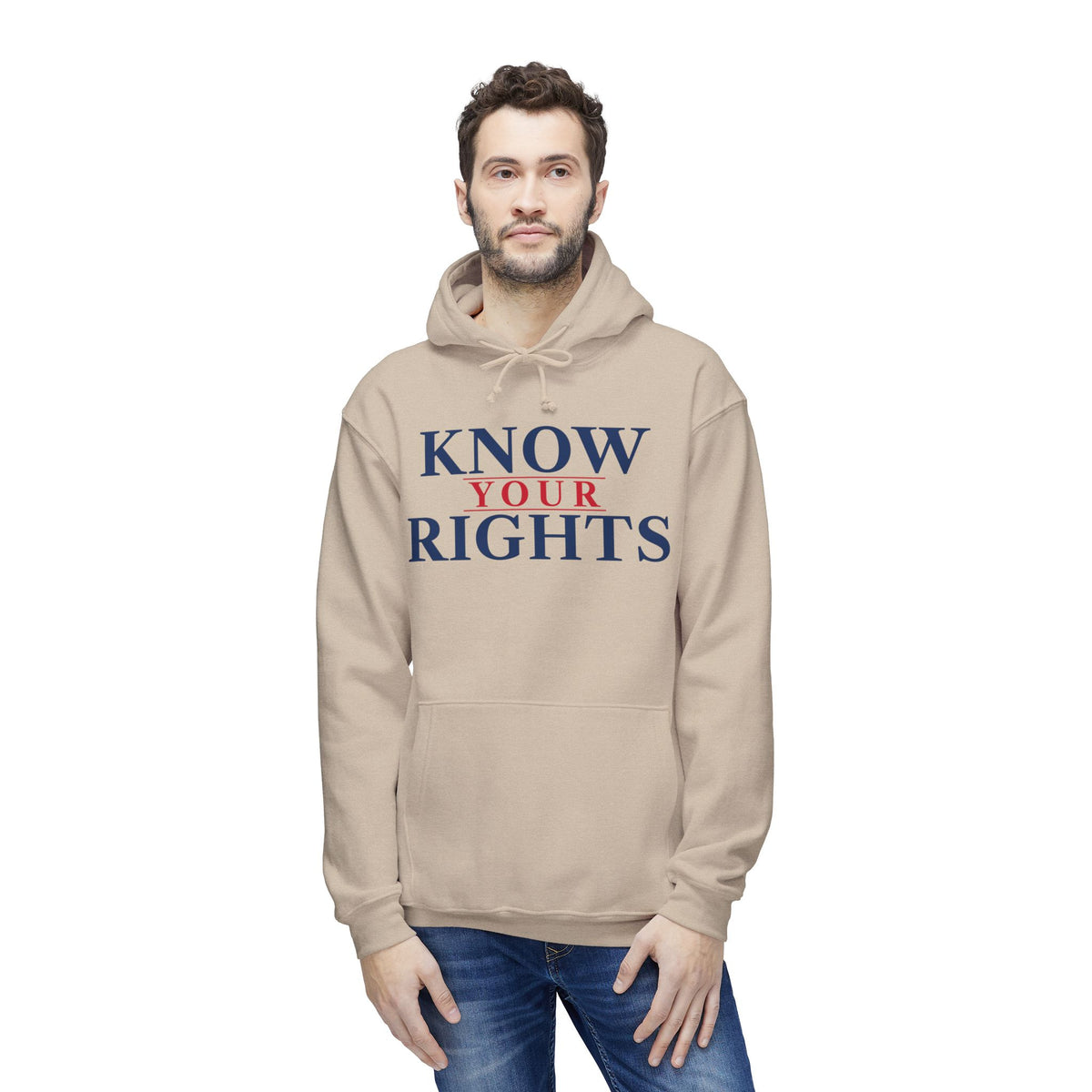 Know Your Rights Made in US Hoodie - "Know Your Rights" | True American