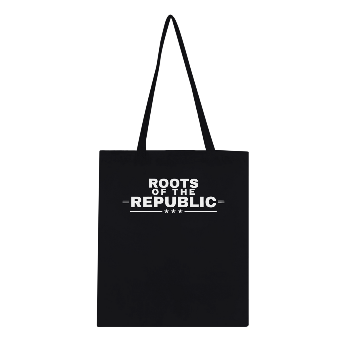 Roots of the Republic Classic Tote Black | True American