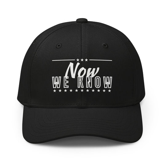 Now We Know Adidas Cap, Black / White