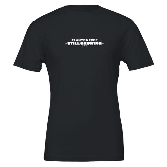 Planted Free Still Growing Tee Black