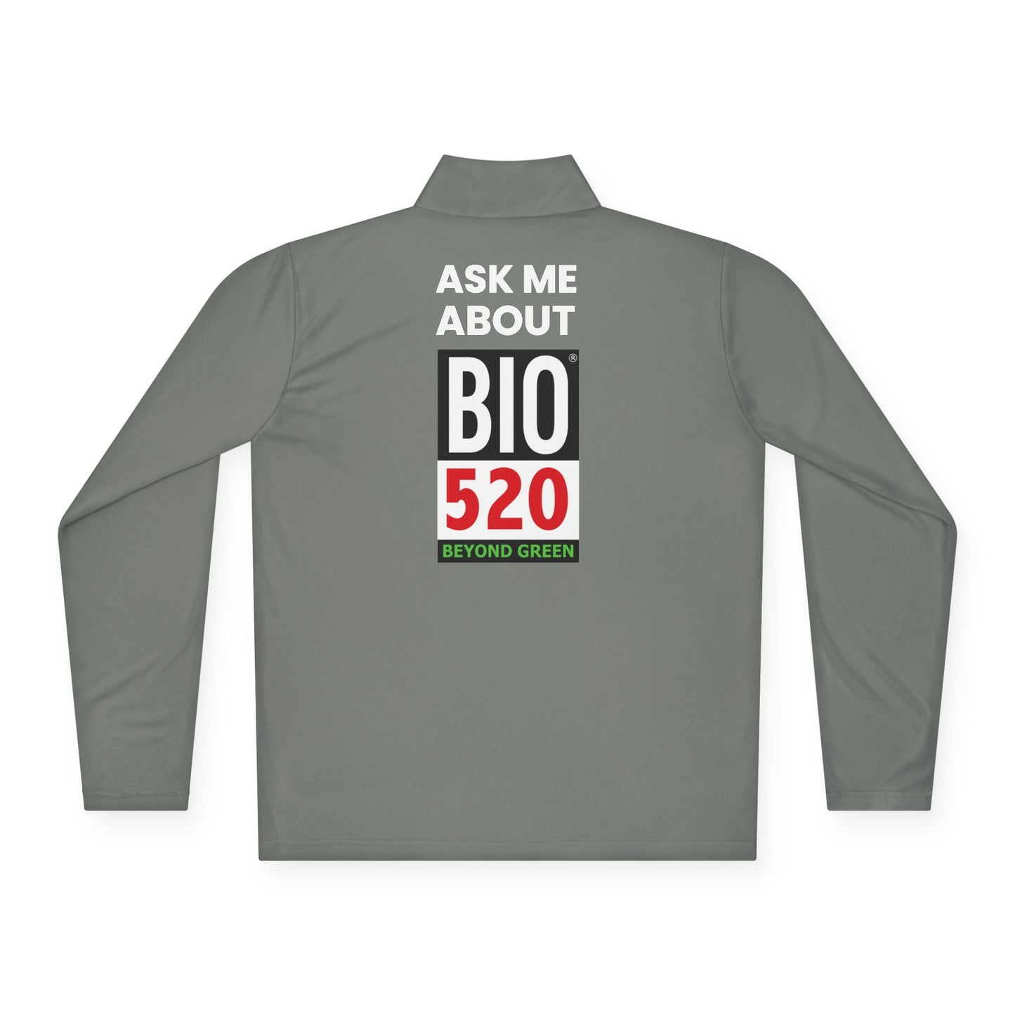 Quarter-Zip Pullover — "Ask Me About BIO 520" Promotional Pullover