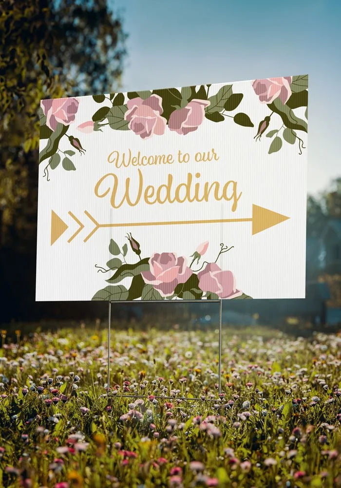Cheapest custom design Yard sign in USA