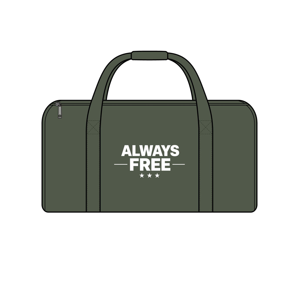 Always Free Premium Travel Bag — Patriotic Duffle