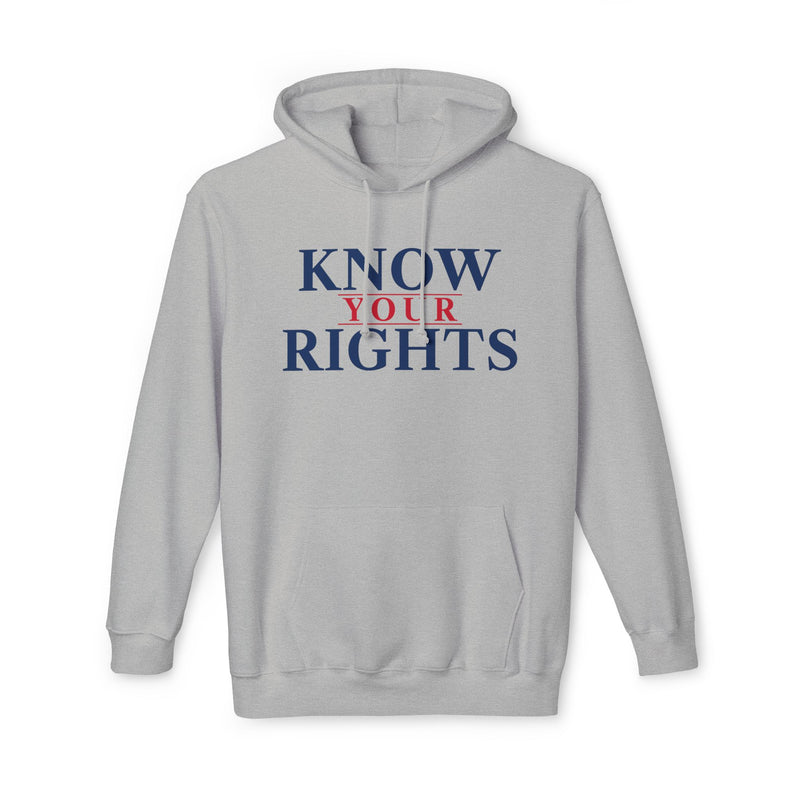 Know Your Rights Made in US Hoodie - "Know Your Rights" | True American