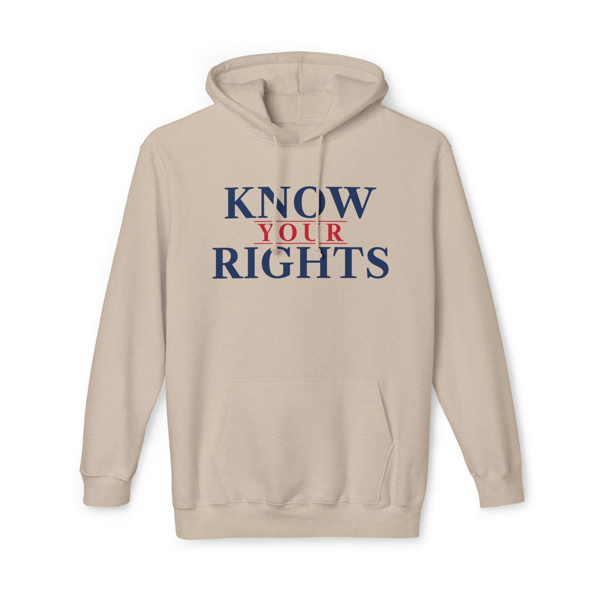 Know Your Rights Made in US Hoodie - "Know Your Rights" | True American