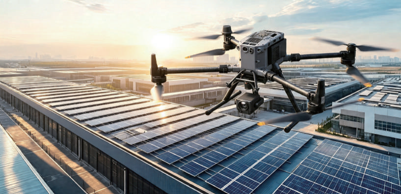 HOTOTECH PV EL inspection drone HTPV-2401