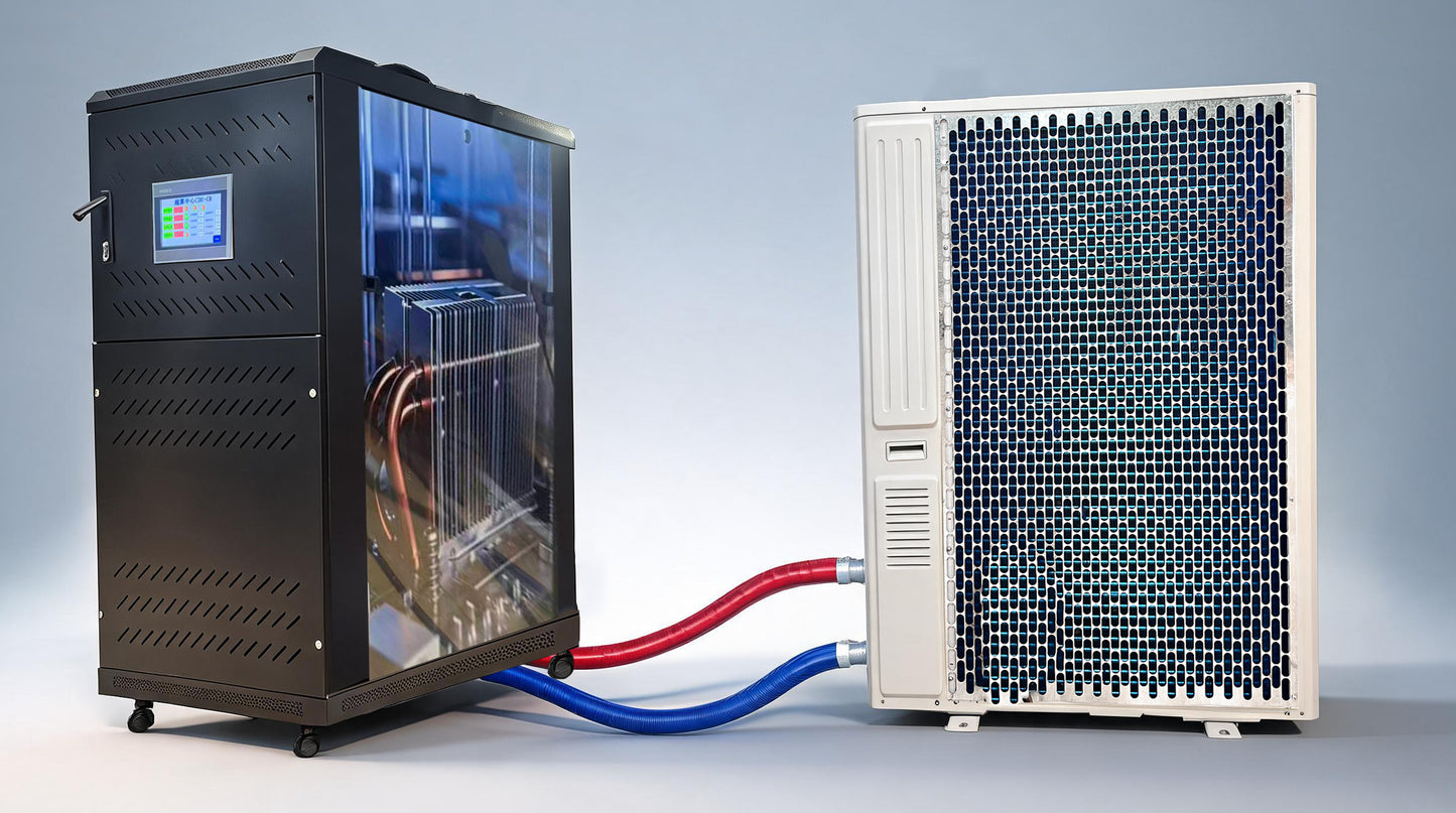 ZA Tech SilentEdge 15: Ultra-Quiet ≤45dB 15-20kW Waterless Cold Plate Liquid Cooling System – Office & Edge Deployment