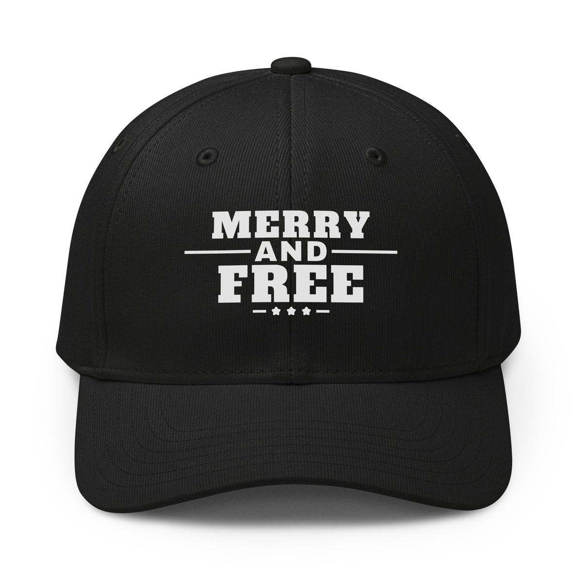 Merry and Free cap, Black, front | True American