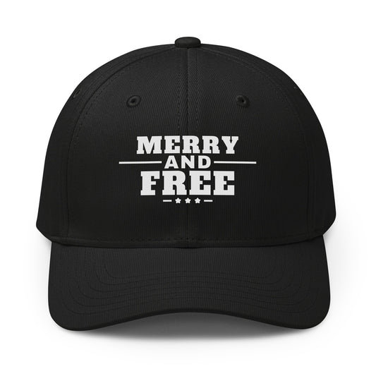 Merry and Free cap, Black, front | True American