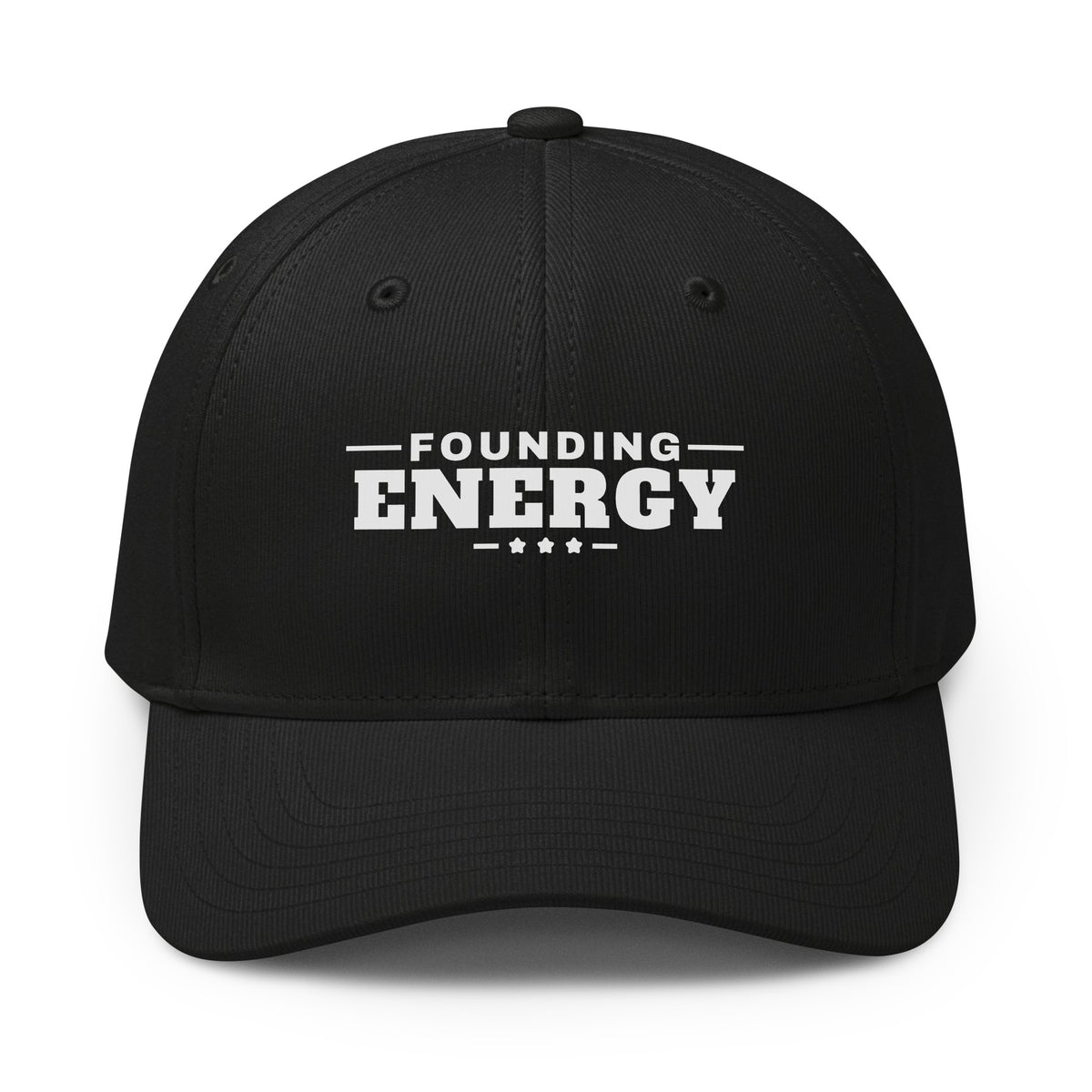 Founding Energy cap, Black, front | True American