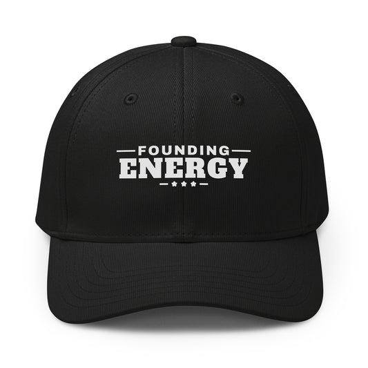 Founding Energy cap, Black, front | True American