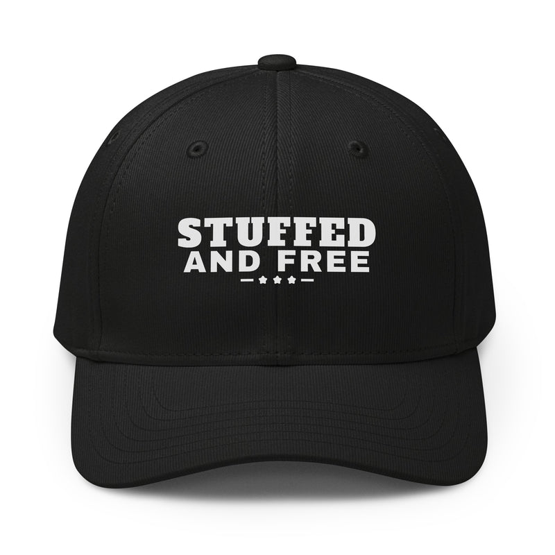 Stuffed and Free cap, Black, front | True American