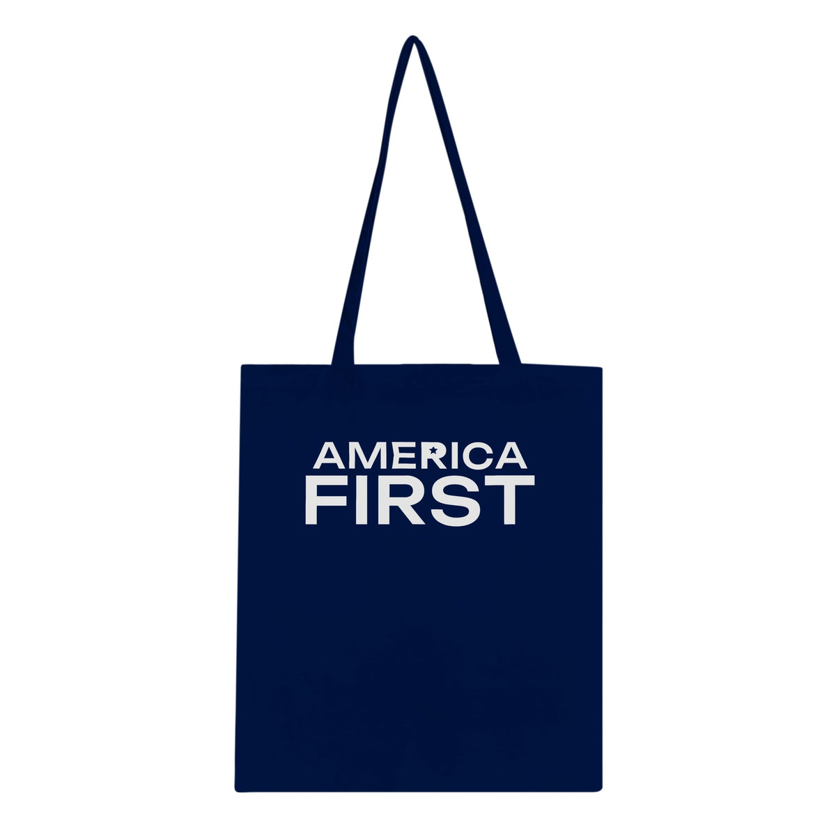 America First Star Classic Tote Navy front | True American