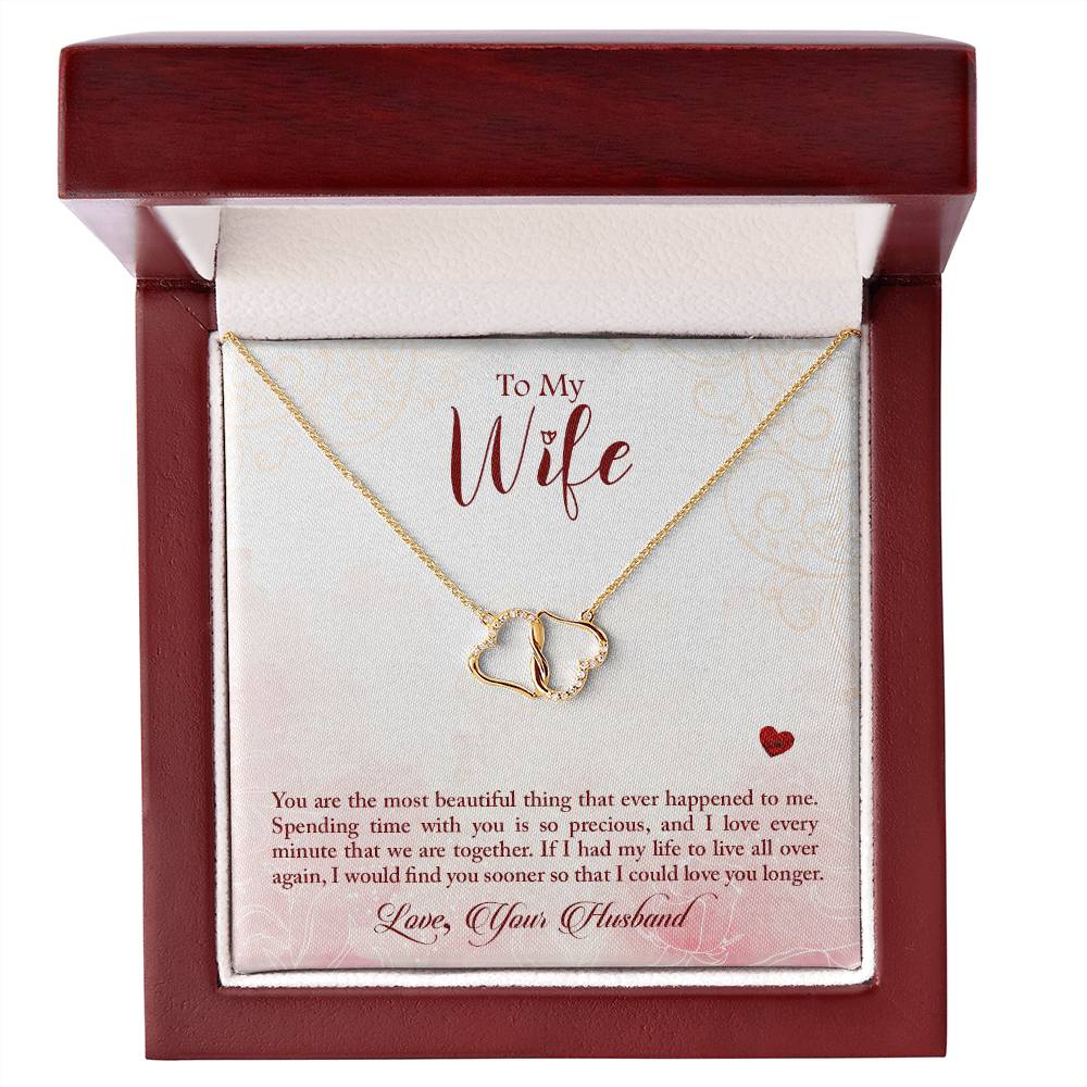 Love Handmade Gift for Your Wife made of Gold