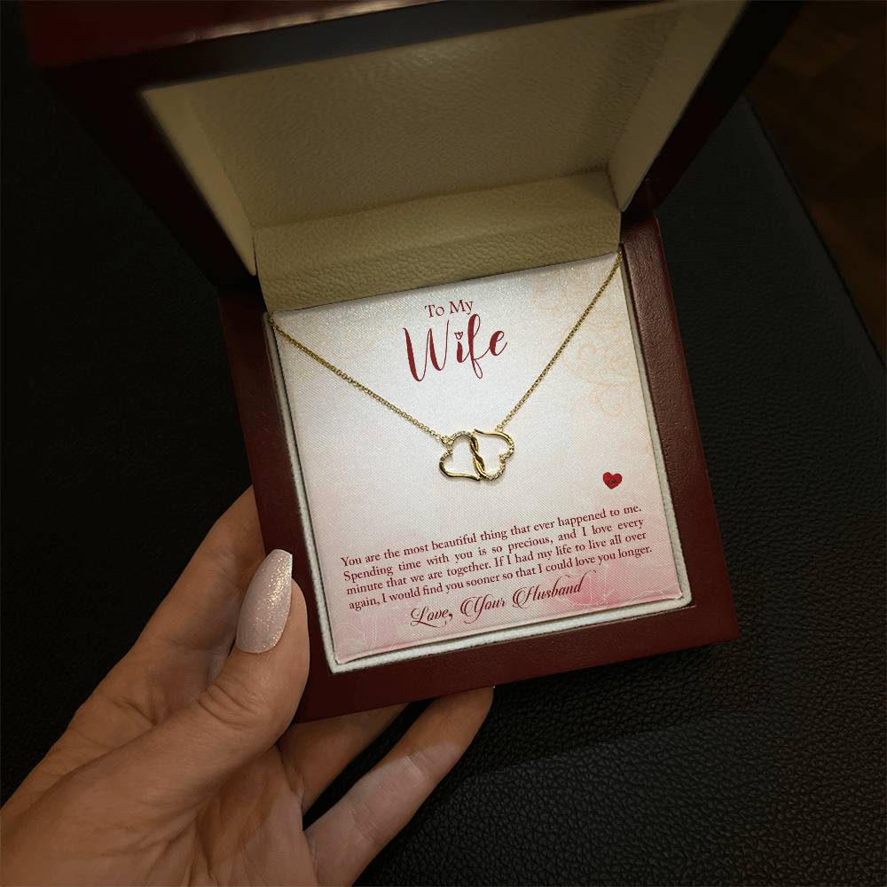 Love Handmade Gift for Your Wife made of Gold