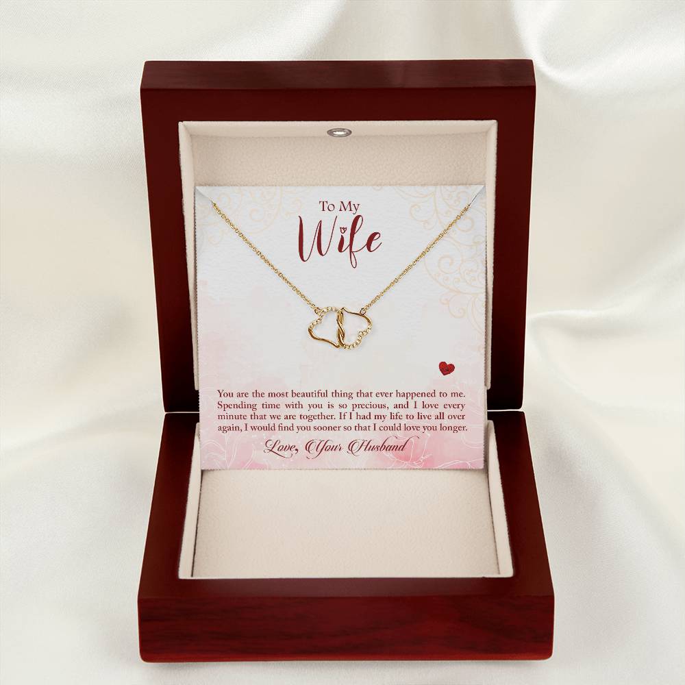 Love Handmade Gift for Your Wife made of Gold