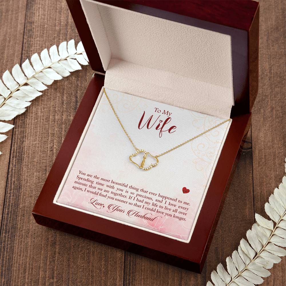 Love Handmade Gift for Your Wife made of Gold