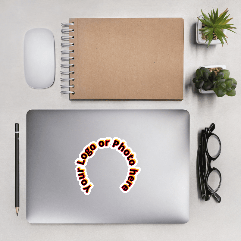 Vinyl custom Bubble-free stickers die cut to shape