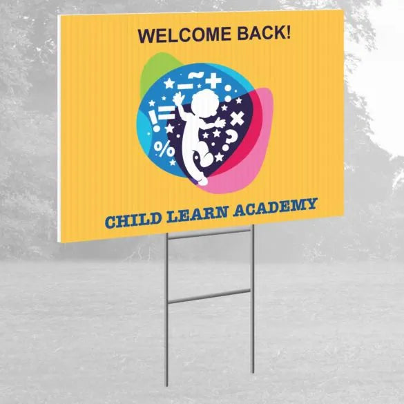 Cheapest custom design Yard sign in USA